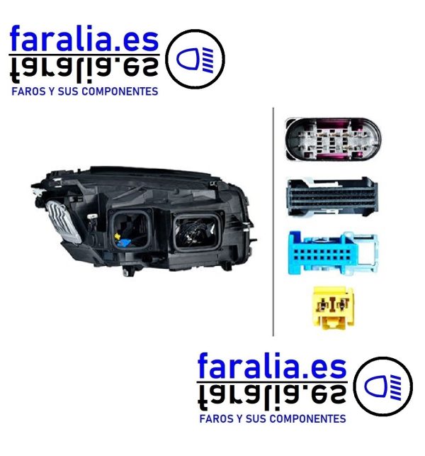 FARO DERECHO FULL LED MERCEDES CLASE GLC X253 GLC COUPE C253 2.015 - 2.020 A2539061001 A2539065201 - Imagen 4