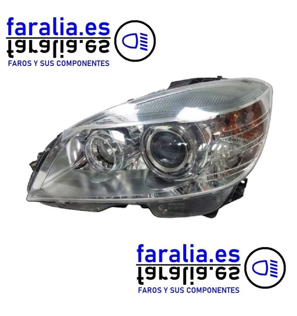 FARO IZQUIERDO BI-XENON DIRECCIONAL MERCEDES CLASE C W204 2.007 – 2.011 A2048200961 A2048208961 A2048202959 - Imagen 2