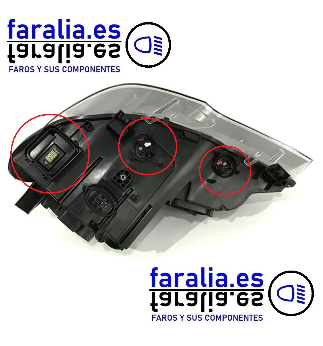 FARO DERECHO BI-XENON + LED AHL BMW X5 E70 LCI RESTYLING 2.010 – 2.013 63117240792 63117221896 4 FARO DERECHO BI-XENON + LED AHL BMW X5 E70 LCI RESTYLING 2.010 – 2.013 63117240792 63117221896 - Imagen 4